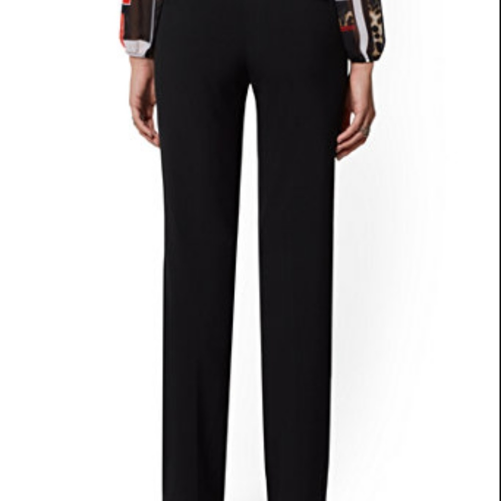 BOOTCUT PANT - MID RISE- DOUBLE STRETCH - Picture 2 of 3